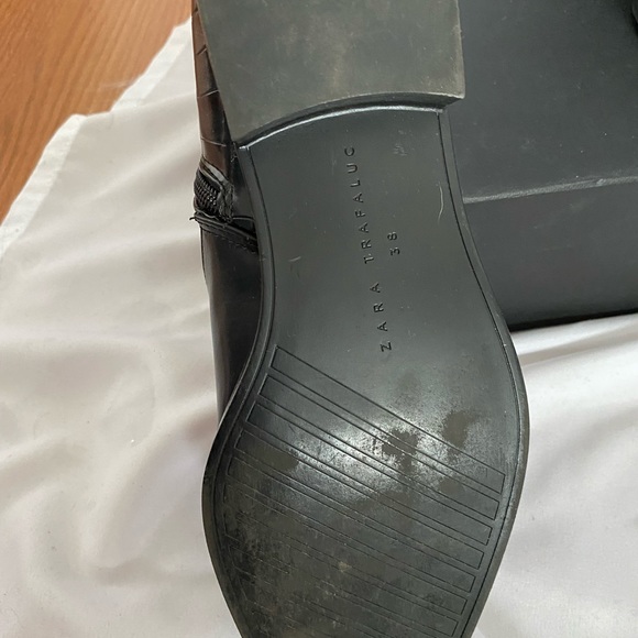 Black ankle boots - Picture 4 of 5